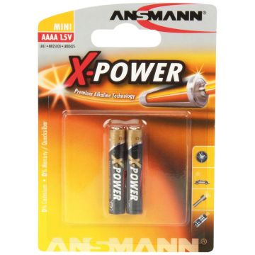 10x2 Ansmann Alkaline AAAA X-Power 1510-0005