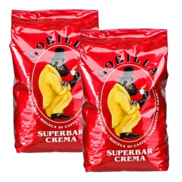 Joerges Espresso Gorilla Superbar Crema 2 Kg Set