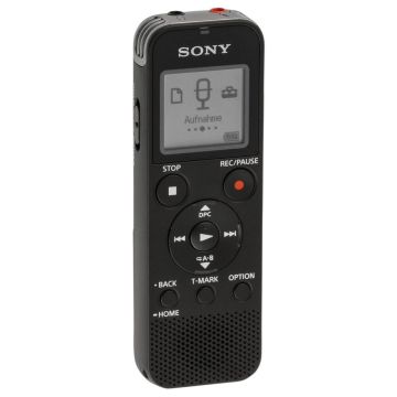 Sony ICD-PX470 Diktofons, 4GB atmiņa + microSD atbalsts, MP3/LPCM