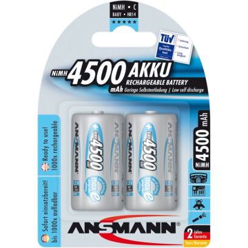 Ansmann maxE NiMH uzlādējamās AAA baterijas 800 mAh 2 gab.