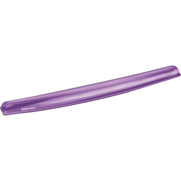 Fellowes Crystal Gel Keyboard Gel Wrist Support purple