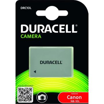 Duracell Li-Ion akumulators 820 mAh paredzēts Canon NB-10L