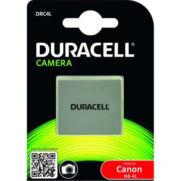 Duracell Li-Ion akumulators 720 mAh paredzēts Canon NB-4L