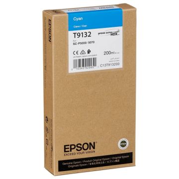 Epson T9132 T913 cyan 200 ml tinte