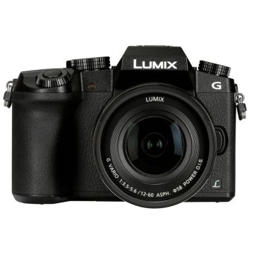Panasonic Lumix DMC-G70 Bezspoguļa Kameras Komplekts ar 12-60mm f/3.5-5.6 OIS Objektīvu, 16MP, 3" Ekrāns, 4K Video