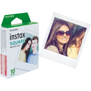 Fujifilm Instax Square Momentfoto Filma ar baltu rāmi