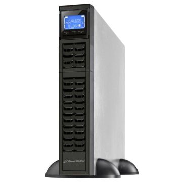 PowerWalker VFI 1000 CRM LCD UPS Nepārtrauktās Barošanas Avots, 1000VA, Rāmja Stiprināms