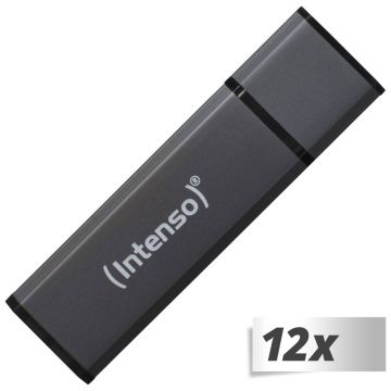 12x1 Intenso Alu Line 4GB USB Stick 2.0 anthrazit