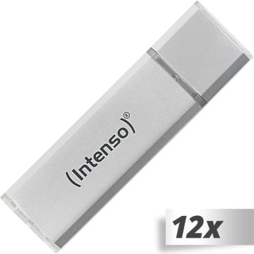 12x1 Intenso Alu Line silver 8GB USB Stick 2.0