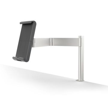 Durable Tablet Holder TABLE CLAMP silver