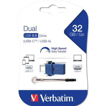 Verbatim Store n Go 32GB Dual Drive USB 3.0 / USB C