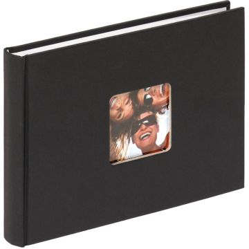 Walther Fun Foto albums, 40 lpp., grāmatas iesējums, 22x16 cm, melns, FA207B