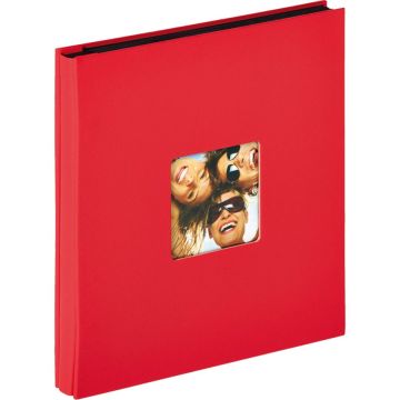 Walther Fun Iespraužamo fotogrāfiju albums 10x15 cm, 300 fotogrāfijas, sarkans  ME111R