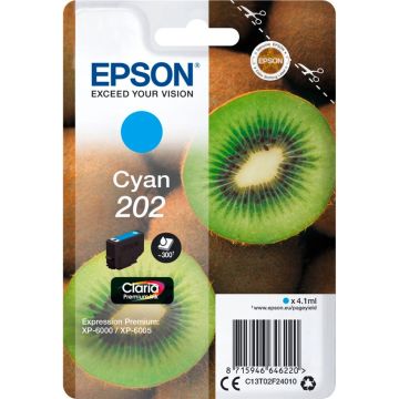 Epson tinte cyan Claria Premium 202 T02F2