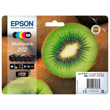 Epson Multipack Claria Premium T202 BK/PB/C/M/Y T02E7