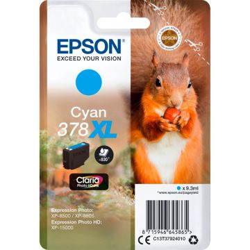 Epson tinte cyan Claria Photo HD 378 XL T3792