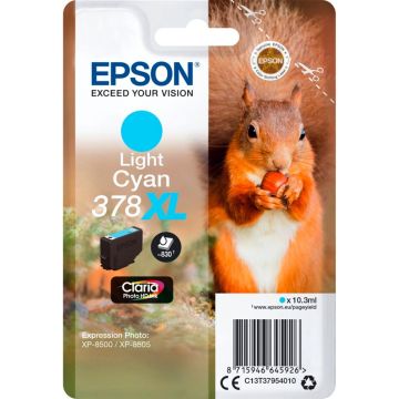 Epson tinte light cyan Claria Photo HD 378 XL T3795