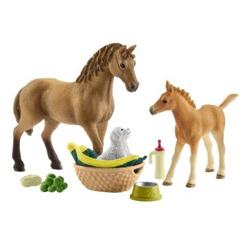 Schleich Zirgu klubs 42432 Sarahs Cub aprūpes komplekts