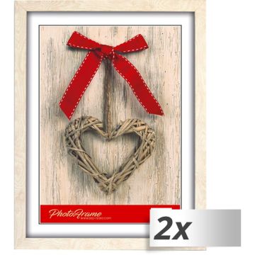 2x1 ZEP Photo Frame white 10x15 Resin Frame M481W