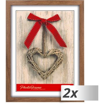 1x2 ZEP Photo Frame brown 20x30 Resin Frame M484B