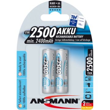 Ansmann maxE NiMH uzlādējamās AAA baterijas 800 mAh PHOTO 2 gab.