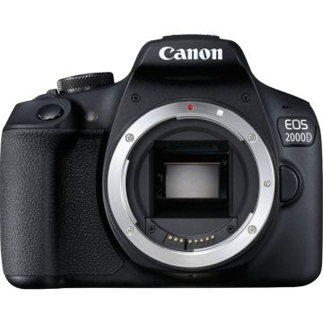 Canon EOS 2000D Spoguļkamera, 24.1MP, 3" Ekrāns, Full HD Video, Tikai Korpuss