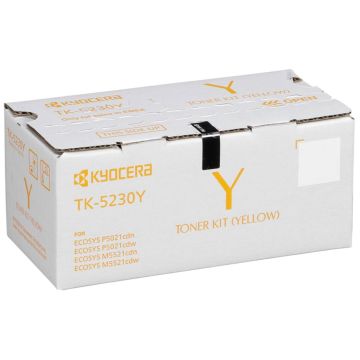 Kyocera Toner TK-5230 Y ddzeltens