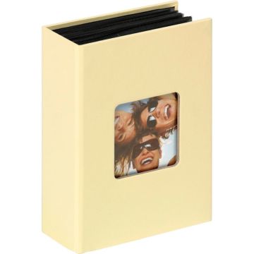 Walther Fun Mini foto albums, 100 foto, 10x15 cm, krēmkrāsas, MA357H