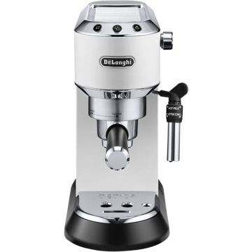 DeLonghi EC 685 W Dedica Style espresso automāts, 15 bar, manuāla vadība, balts