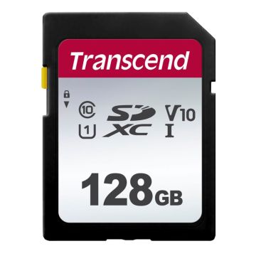 Transcend SDXC 300S 128GB Class 10 UHS-I U3 V30 A1 atmiņas karte