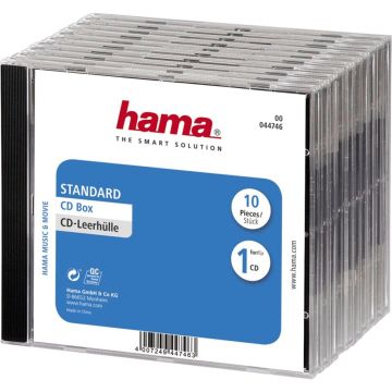 Hama CD plastikāta vāciņi (standarta) 10 gab.