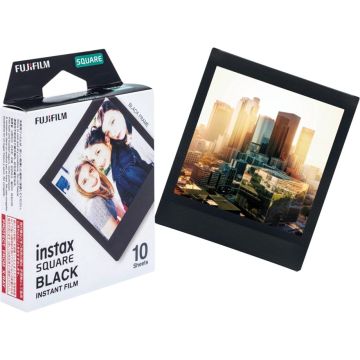 Fujifilm Instax Square Film Black Frame ar melnu rāmi