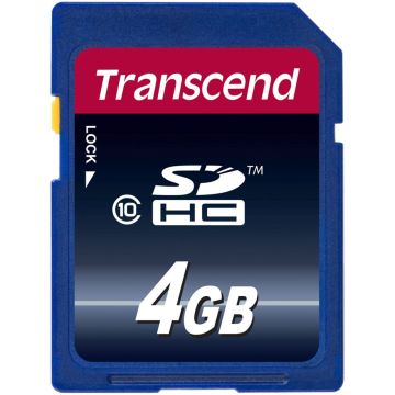 Transcend SDHC 4GB Class 10