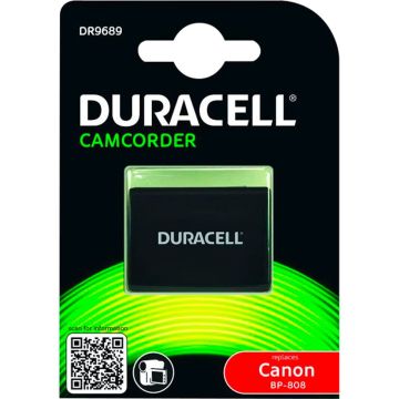 Duracell Li-Ion akumulators Canon BP-808, 7.4 V, 890 mAh