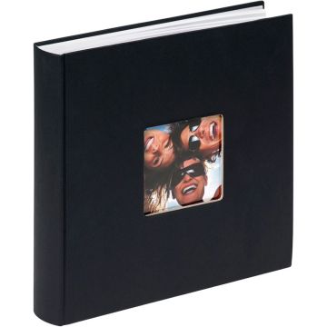 Walther Fun Foto albums, 100 lpp., grāmatas iesējums, 30x30 cm, melns, FA208B