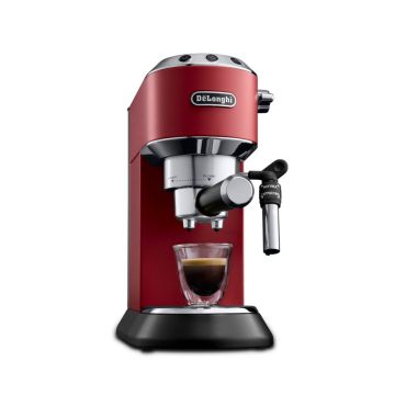 DeLonghi EC 685 R Dedica Style espresso automāts, 15 bar, manuāla vadība, sarkans