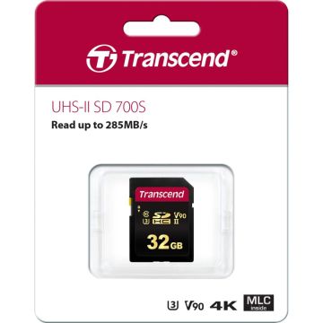 Transcend SDHC 700S 32GB Class 10 UHS-II U3 V90 atmiņas karte