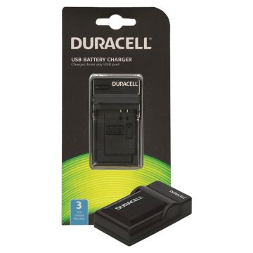 Duracell Charger with USB cable paredzēts DR9943/LP-E6 lādētājs