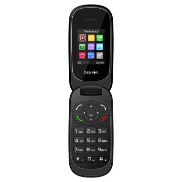 Bea-Fon C220 black mobilais telefons melns