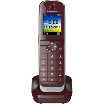 Panasonic KX-TGJA30EXR wine red bezvadu tālrunis vīna sarkans