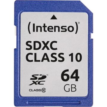 Intenso SDXC Card 64GB Class 10