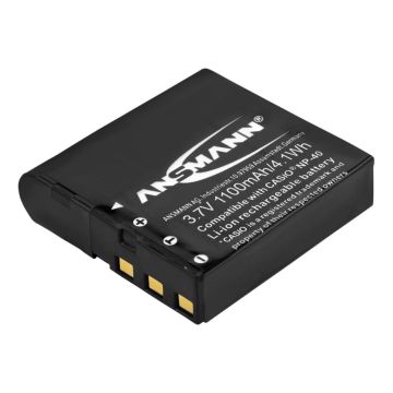 Ansmann A-Cas NP-40 Akumulators, 3,7V, 1150mAh (Casio fotoaparātiem)