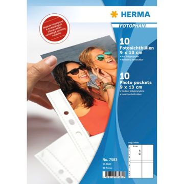 Herma foto kabatiņas A49x13 vert. 10 loksnes 7583