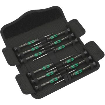 Wera Kraftform Micro 12 Parts Skrūvgriežu kompl. Precision