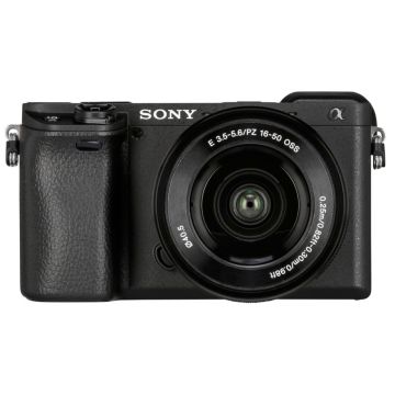 Sony Alpha 6400 Bezspoguļa Kameras Komplekts ar SEL 16-50mm Objektīvu, 24.2MP, 3" Ekrāns, 4K Video