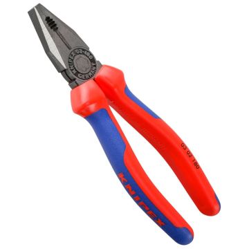 Knipex Combination Knaibles melns atramentized polished 180mm