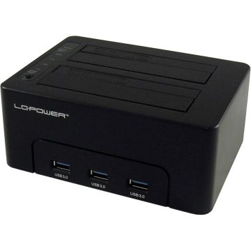 LC Power LC-DOCK-U3-HUB HDD dokstacija