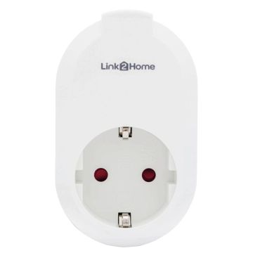 REV Link2Home Steckdose & Zeitschaltuhr weiss