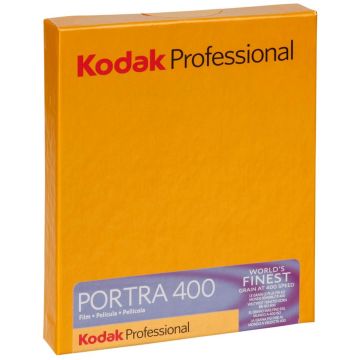 Kodak Portra 400 Krāsu foto filma 4x5 collas 10 loksnes ISO400