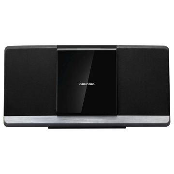 Grundig WMS 3000 BT DAB+ Sienas mūzikas sistēma, CD/DAB+/FM/Bluetooth, 2 x 15W, melna